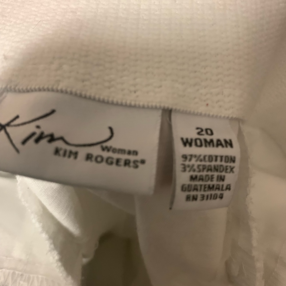 Kim Rogers White Pants